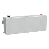 TT-45-R-T-P  -  45-Gallon Rectangle Bright Aluminum Transfer Tank