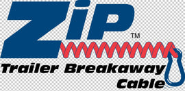 80-00-2040  -  4' Zip coiled breakaway cable with switchbox. OEM or full replacement.