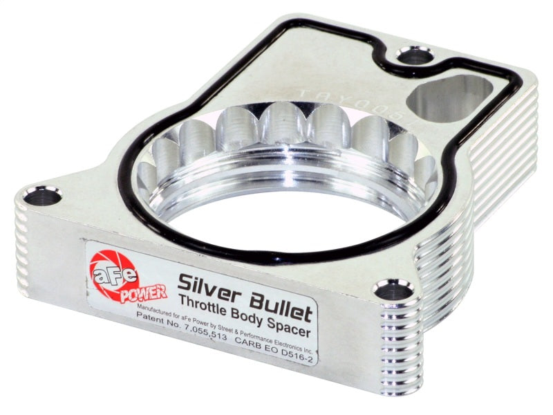 aFe Silver Bullet Throttle Body Spacers TBS GM C/K 1500/2500/3500 96-00 V8-5.0L 5.7L