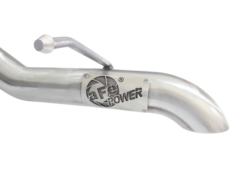 aFe MACHForce XP 2.5in SS-409 Cat-Back Exhaust 07-16 Jeep Wrangler (JK) V6-3.6L/3.8L (2-4 Door)