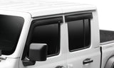 894066  -  Ventvisor Deflector; Smoke; Low Profile; Outside Mount; 4 pc.