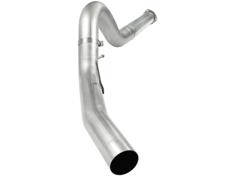 aFe Atlas 5in DPF-Back Aluminized Steel Exh Sys, Ford Diesel Trucks 11-14 v8-6.7L (td) No tip