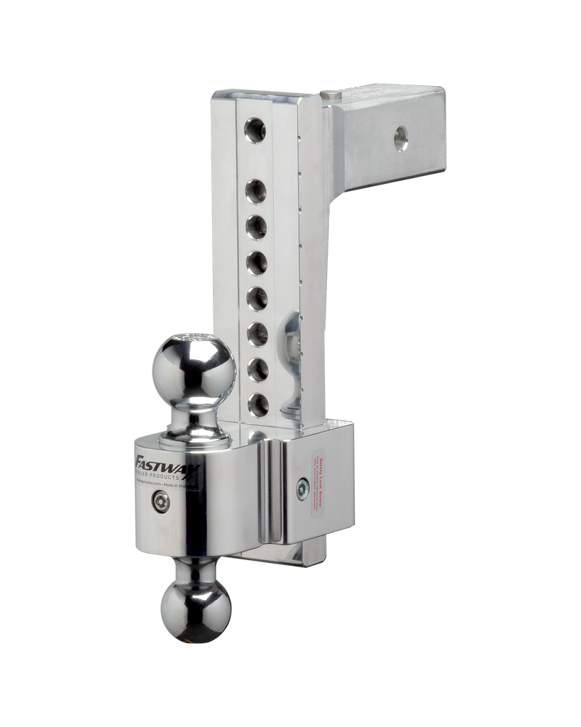 47-00-3906  -  Flash 10" Silent Tow 2.5" Shank 2" and 2-5/16" Chromed Balls