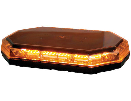 15 inch Octagonal LED Mini Light Bar Amber - 8891060