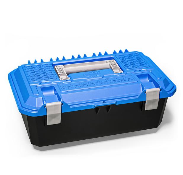 Decked AD6 Fits 1 Crossbox - drawer tool box - blue lid Blue in color