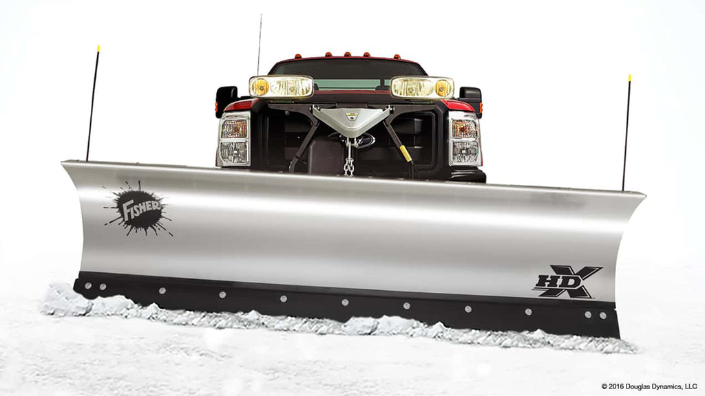 HDX 8 Stainless steel Fisher Snow Plow